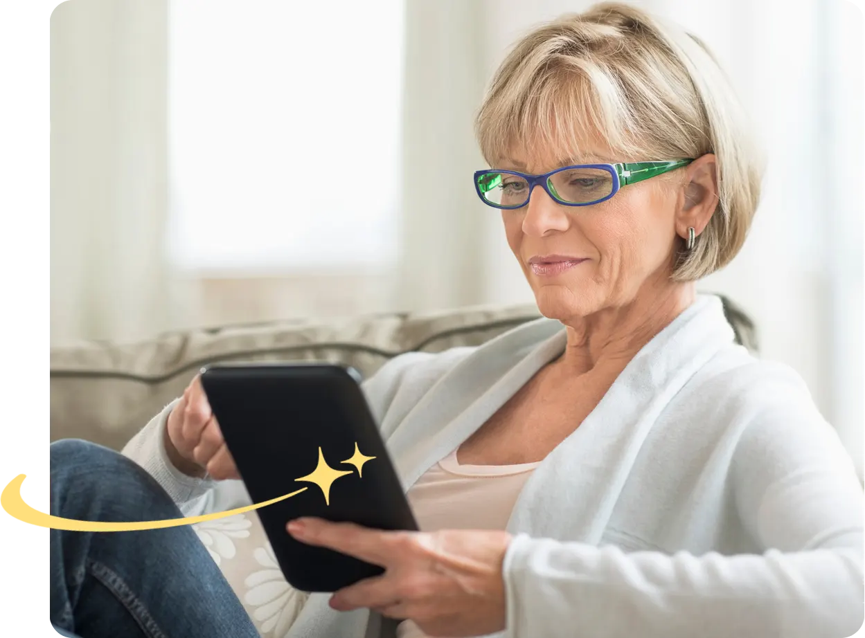 lady checking cremation costs