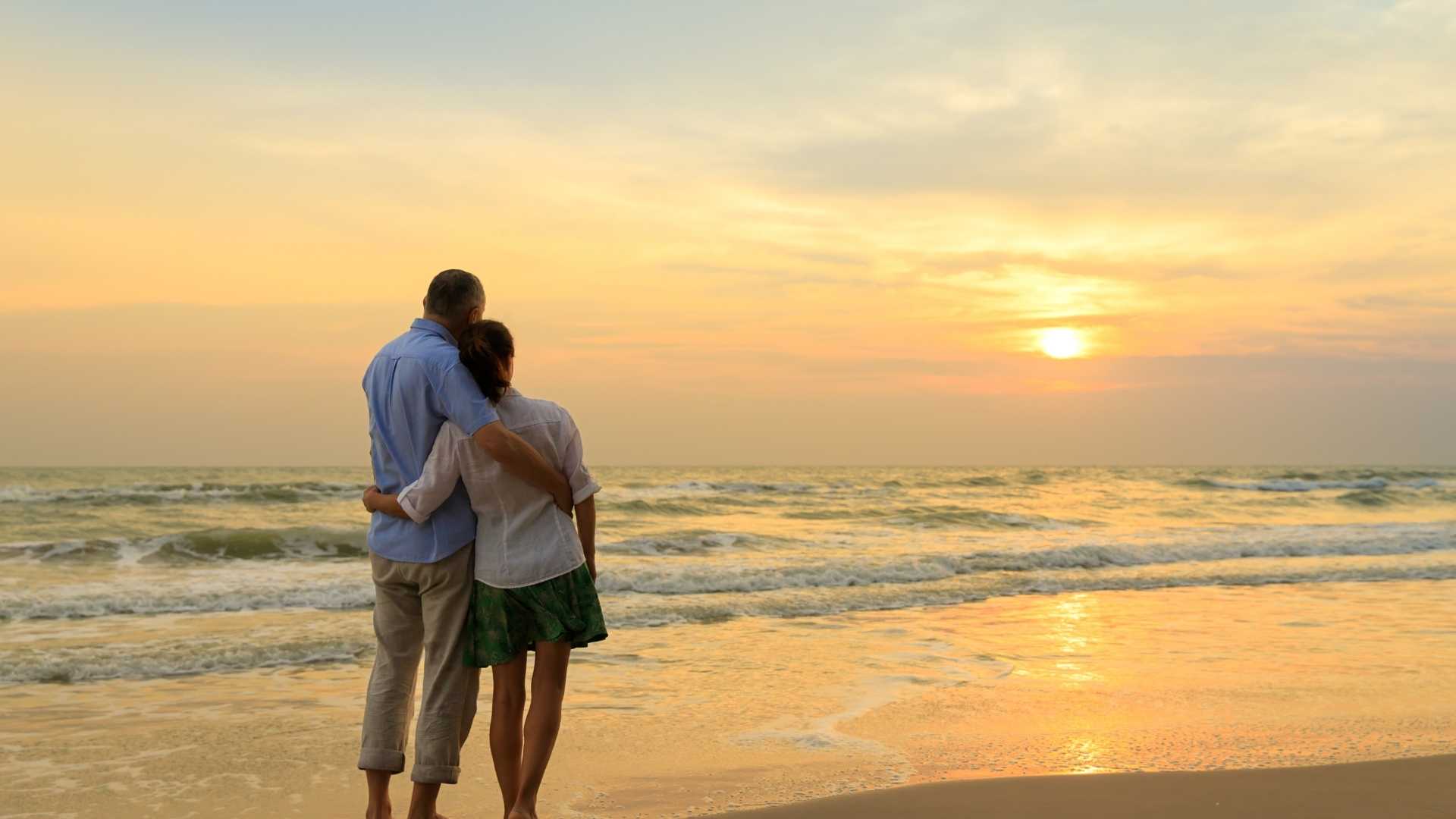 Right Beach Couple